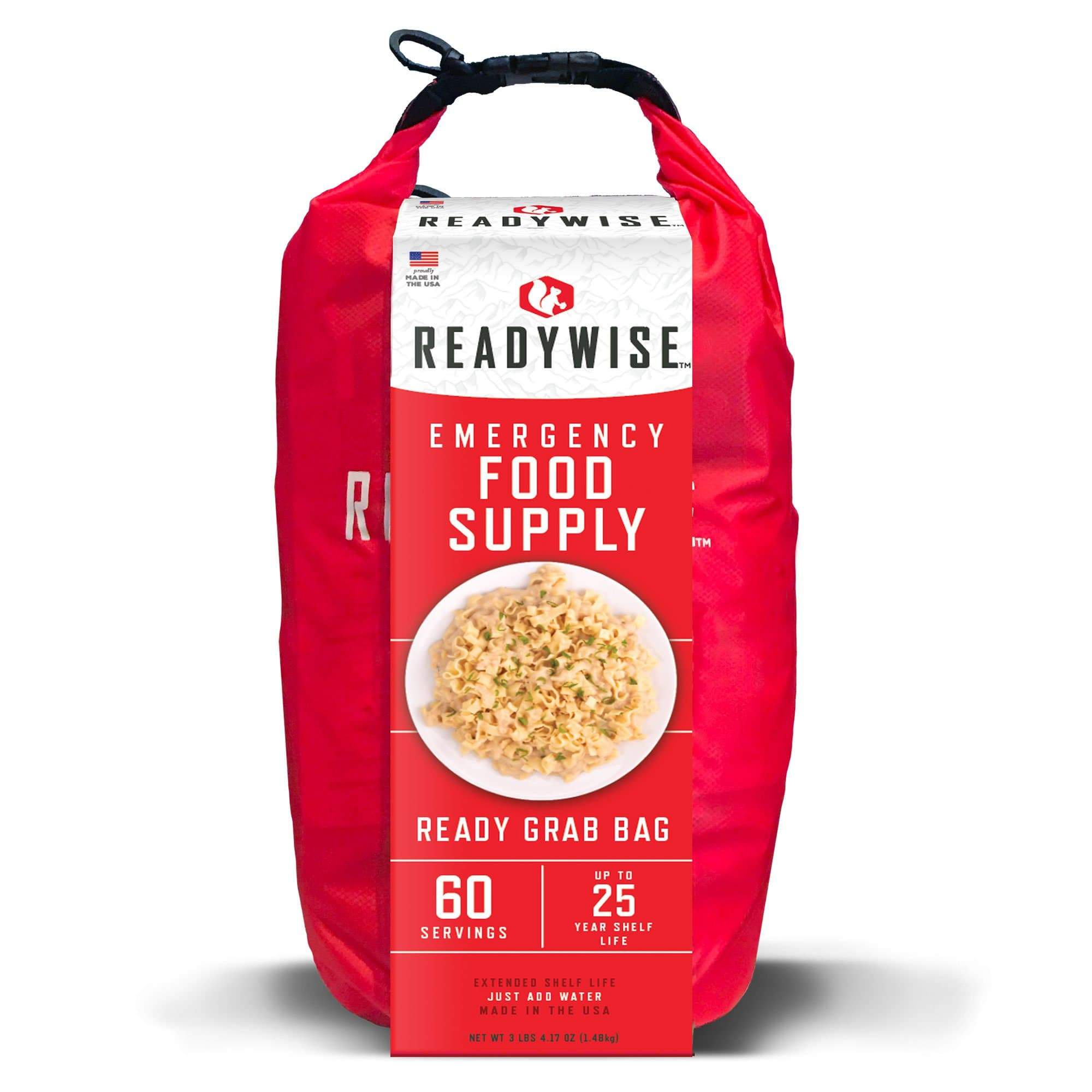 ReadyWise 7 day grab n go bag emergency meal kit for survival food