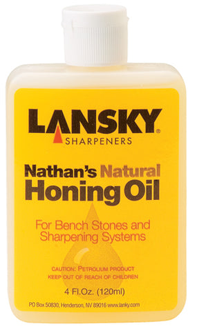 Lansky Nathans Honing Oil For Benchstones 4 Oz