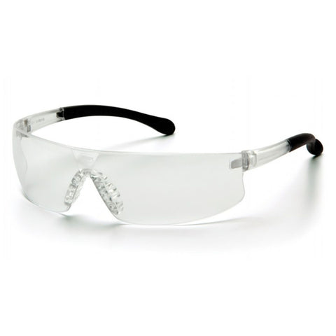Pyramex Provoq Safety Glasses Clear Frame Clear Lens