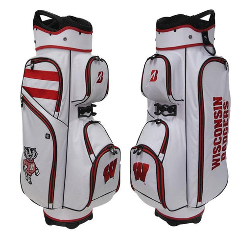 Bridgestone Ncaa Golf Cart Bag Wisconsin
