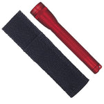 Maglite Aa Mini Flashlight And Holster Combo Pack Red