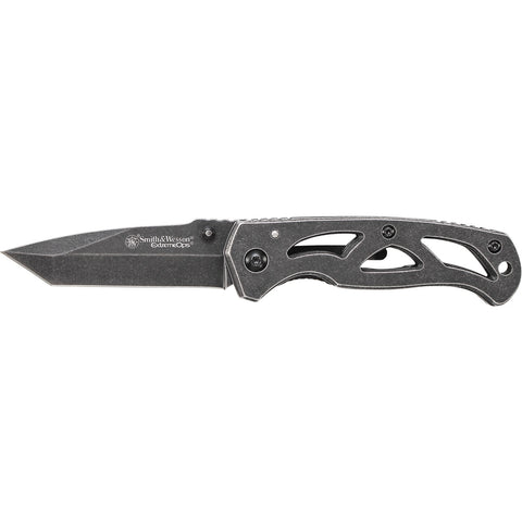 S And W Ck404 Folder 2.75 In Black Blade Stainless Handle