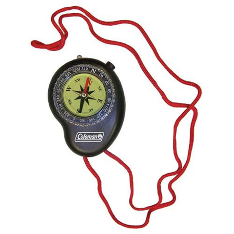 Coleman Compass With Led Light Black/Red 2000016467