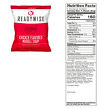 ReadyWise 84 Serving Breakfast and Entrée Grab and Go Food Kit