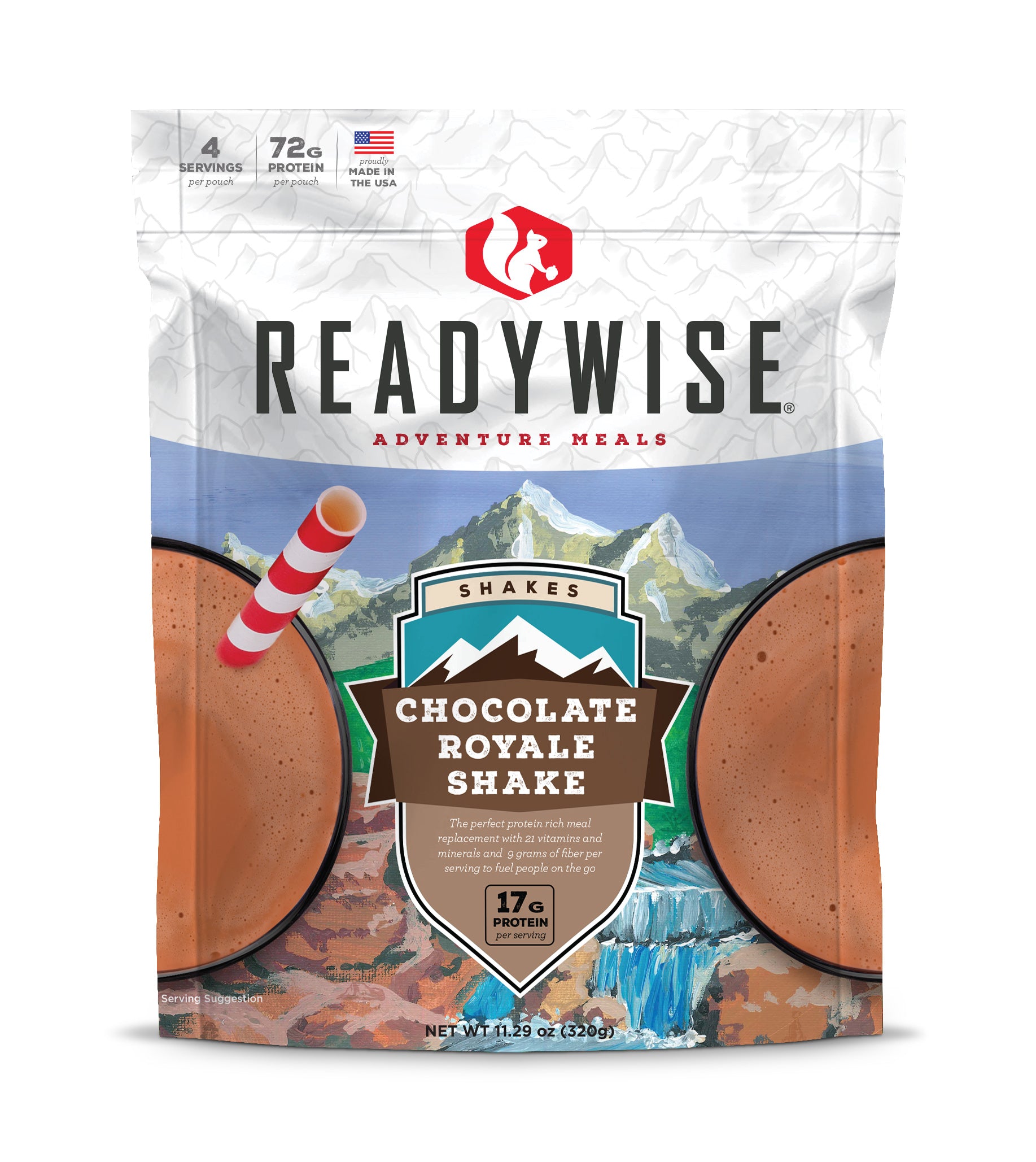 ReadyWise 6 CT Case Chocolate Royale Shake