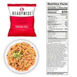 ReadyWise 240 Serving Package - 40 lbs - Includes: 1 - 120 Serving Entrée Bucket and 1 - 120 Serving Breakfast Bucket