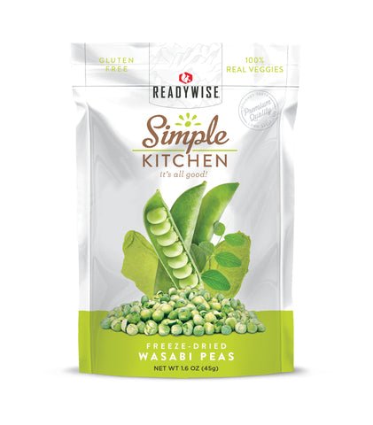 ReadyWise 6 CT Case Simple Kitchen Wasabi Peas
