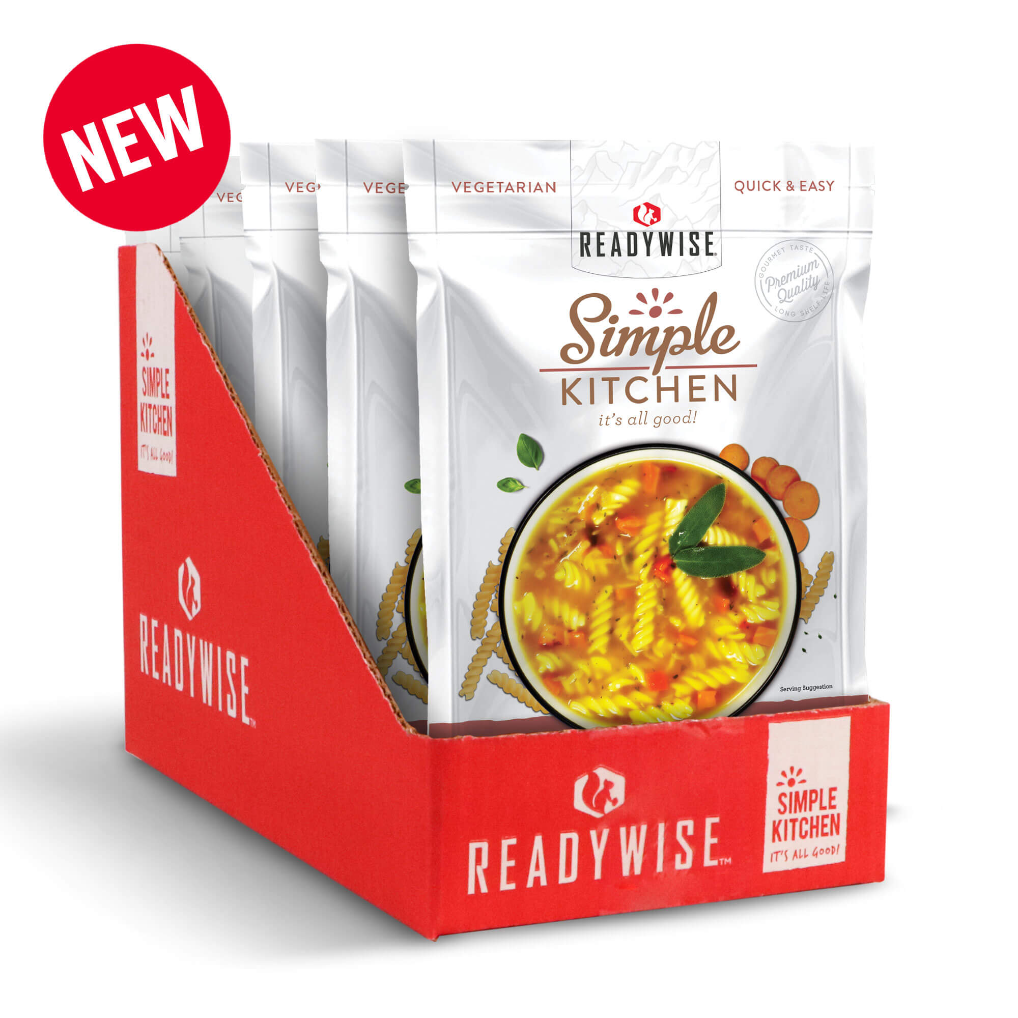 ReadyWise 6 CT Case Simple Kitchen Classic Chicken Noodle Soup